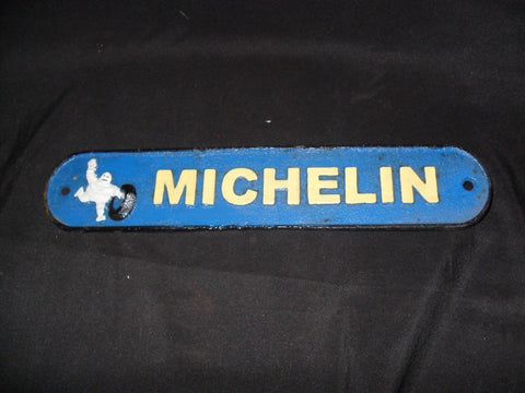 Cast Iron Sign - "MICHELIN TIRE"