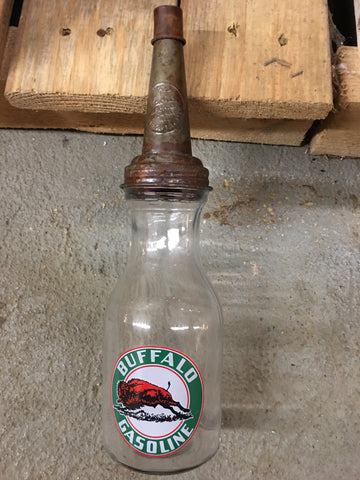 Oil Bottle - Buffalo Gasoline Lid Cap
