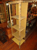 Metal Tin - Industrial Glass Cabinet