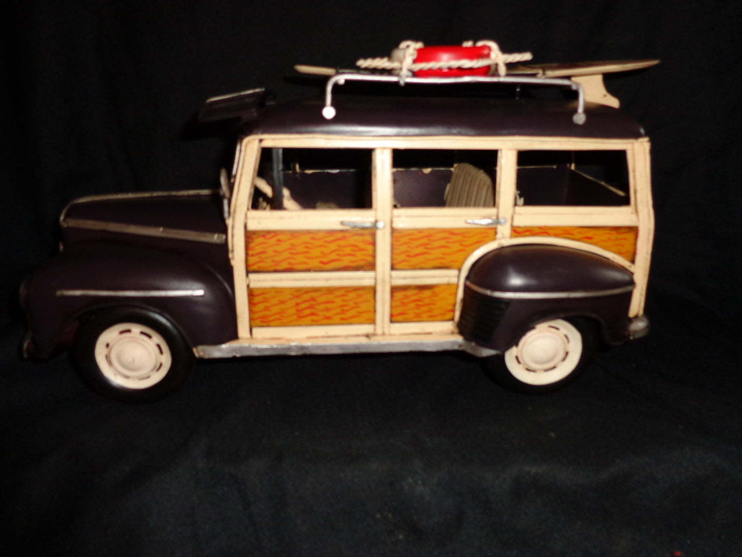 Vintage Toys - Ford Classic Woody Wagon Surfboard-Jantiques LLC.