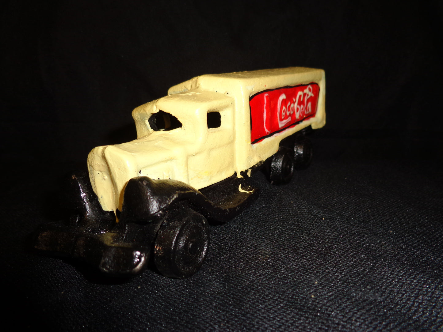 Cast Iron Toy - Coca-Cola Delivery Truck