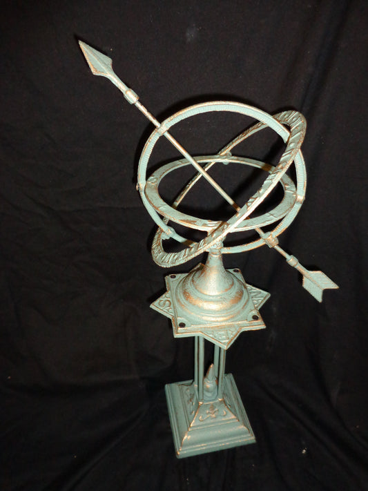 Cast Iron Armillary - Sphere  Globe