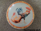 Tin Sign - Advertising Button "Roost and the Rooster"