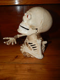 Cast Iron Mechanical Bank - Skeleton Head
