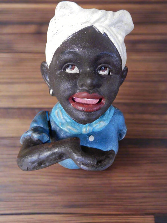 Cast Iron Mechanical Bank - "Maid"