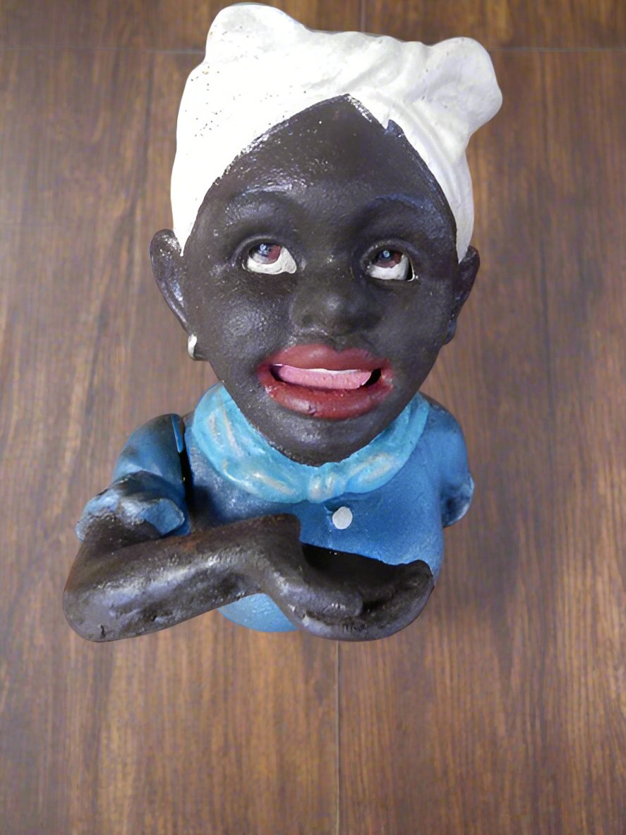 Cast Iron Mechanical Bank - Maid