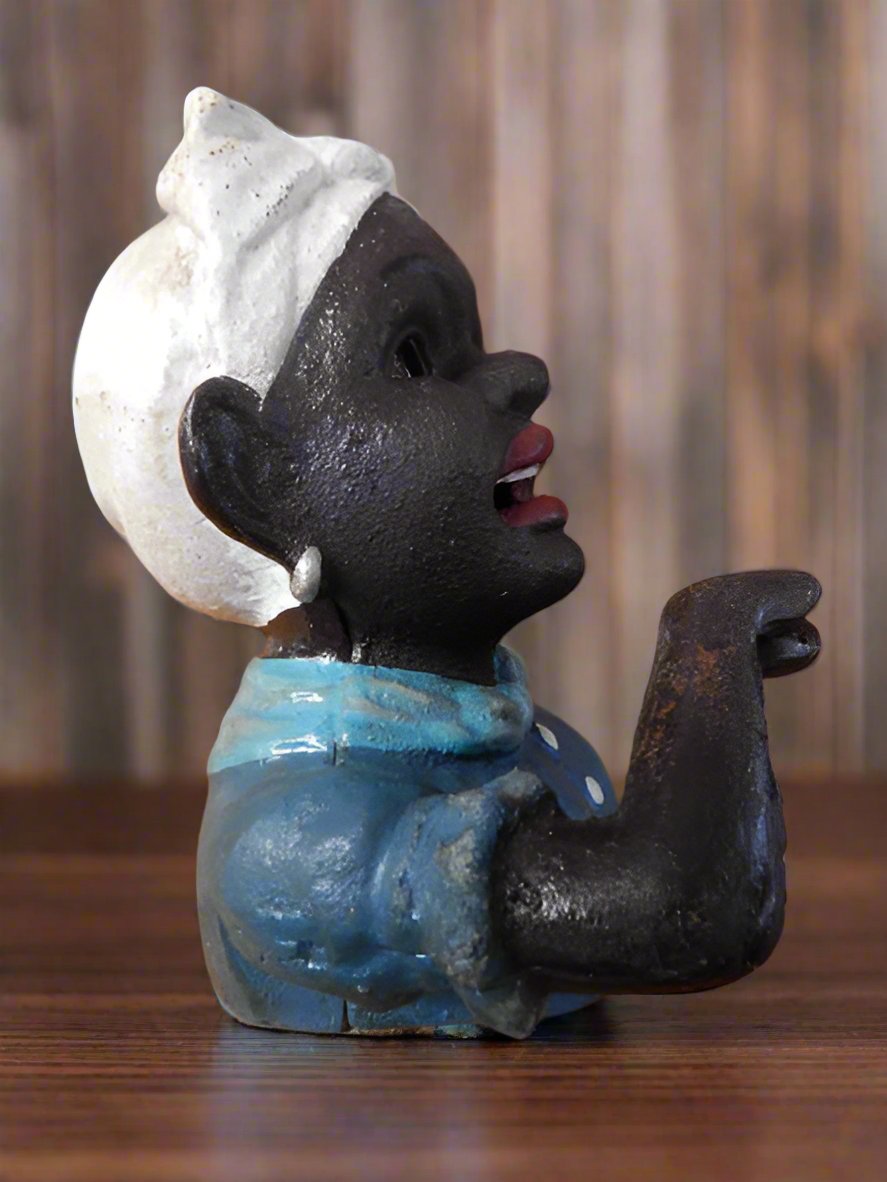 Cast Iron Mechanical Bank - Maid