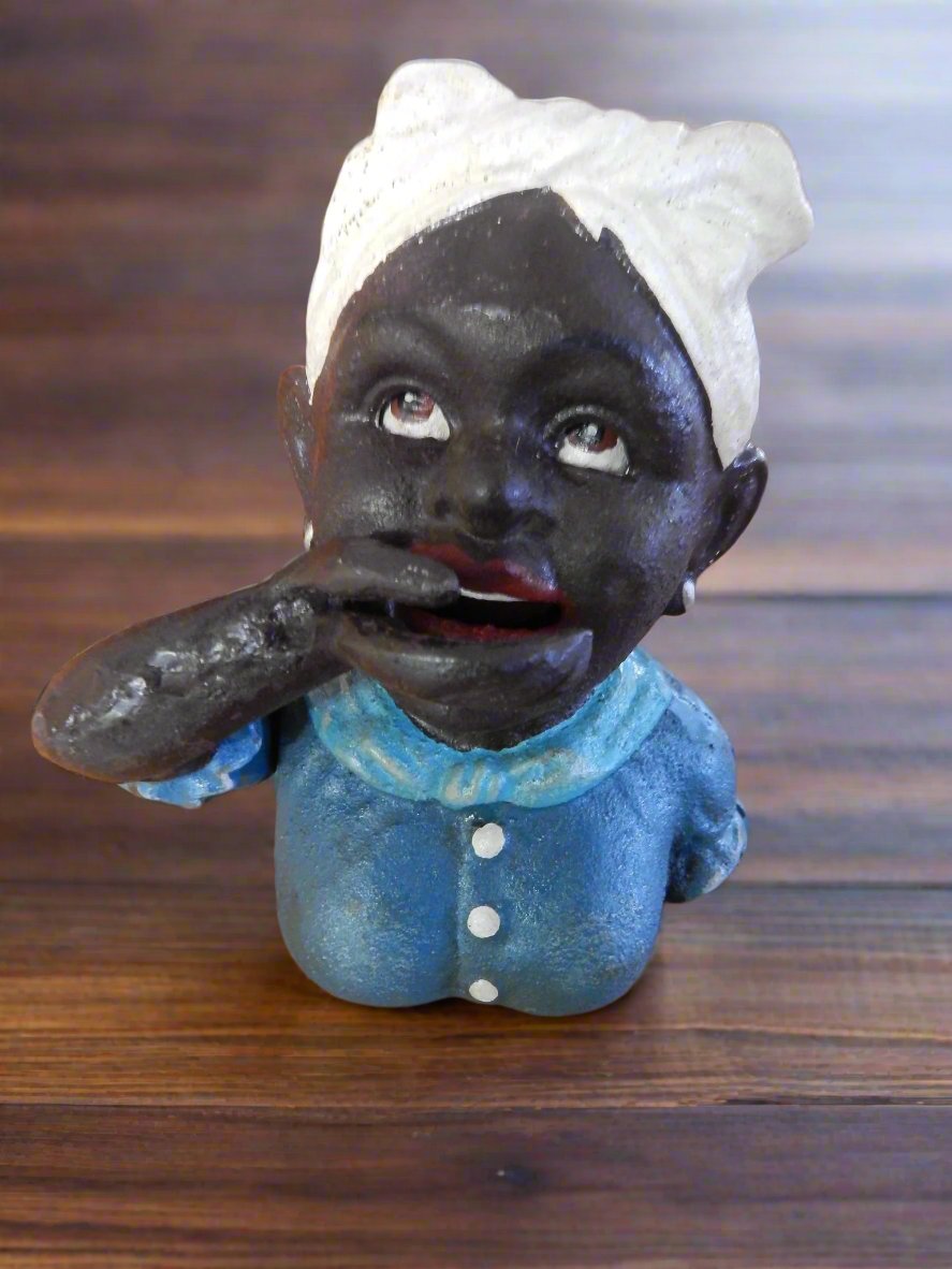 Cast Iron Mechanical Bank - "Maid"