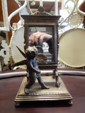 Bronze Mirror - Cherub Mirror