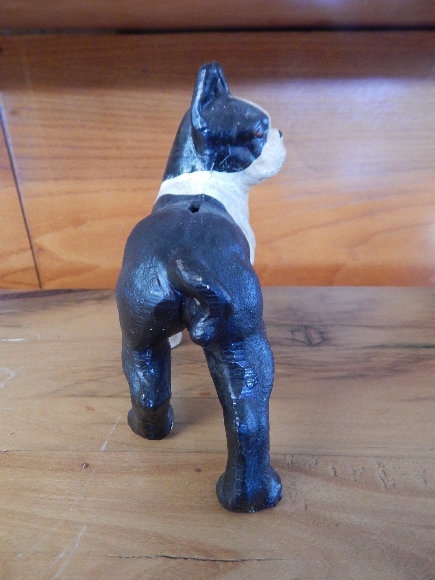 Cast Iron Bank - Small Boston Terrier