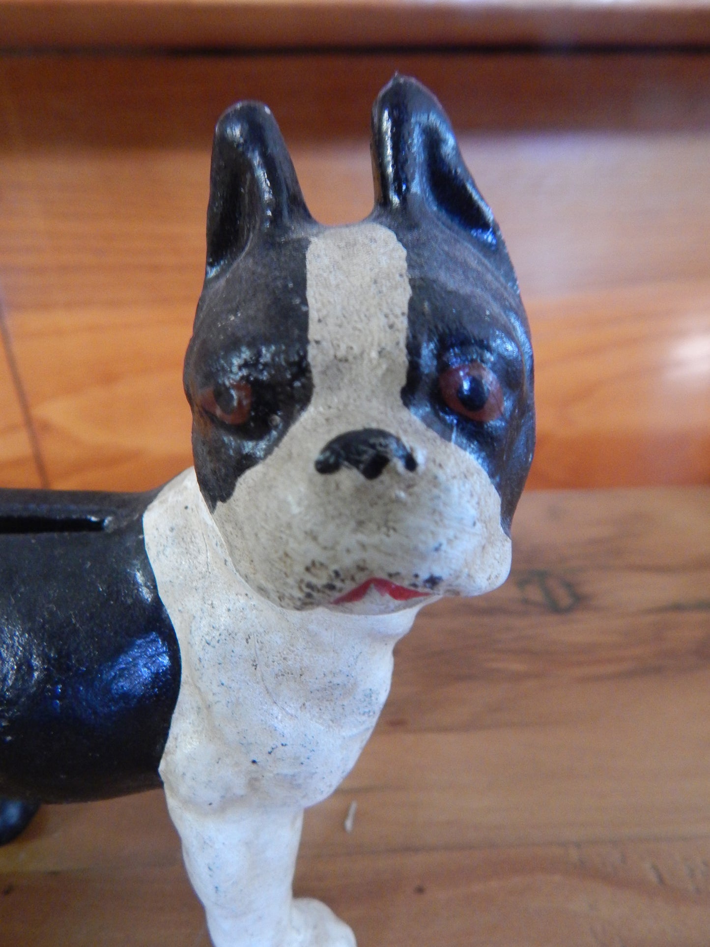 Cast Iron Bank - Small Boston Terrier