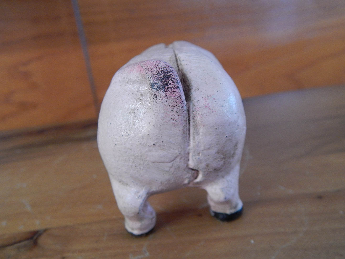 Pig Bank -Cast Iron  Pinky Pig