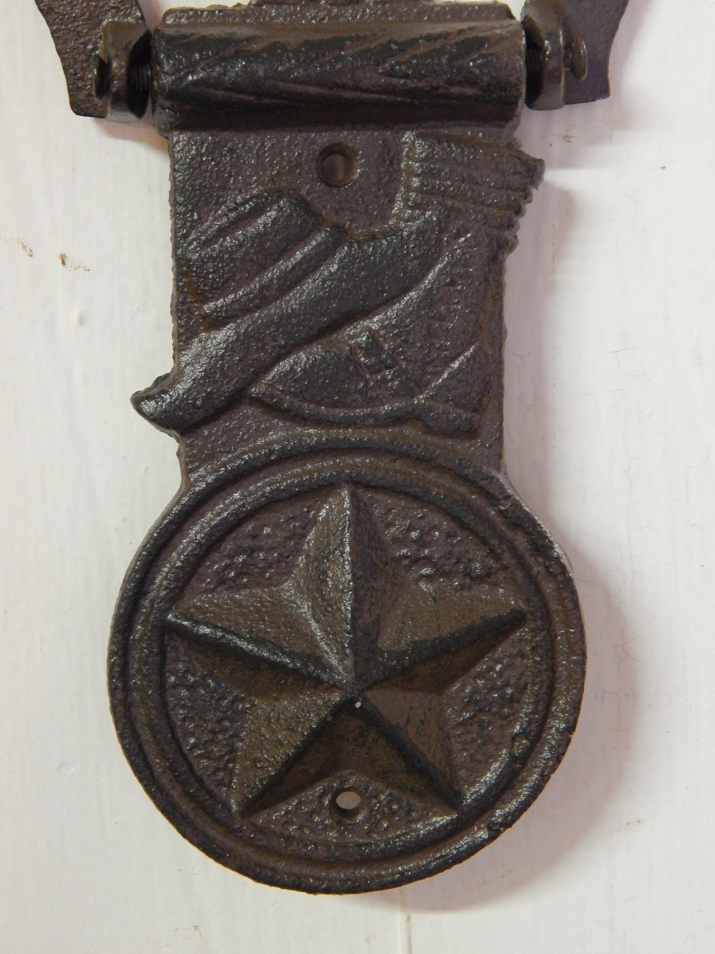 Door Knocker - Cast Iron Western Boot, Hat and Lone Star