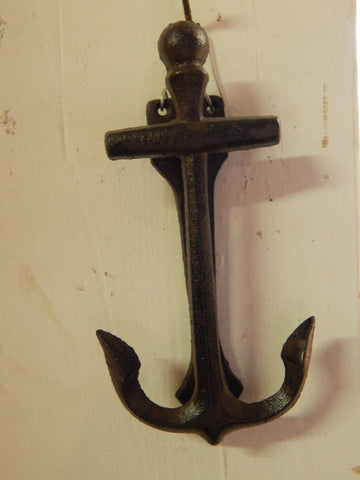 Door Knocker - Cast Iron Anchor Nautical
