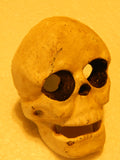 Bottle Opener - Cast Iron Skull Skeleton Head Wall Mount