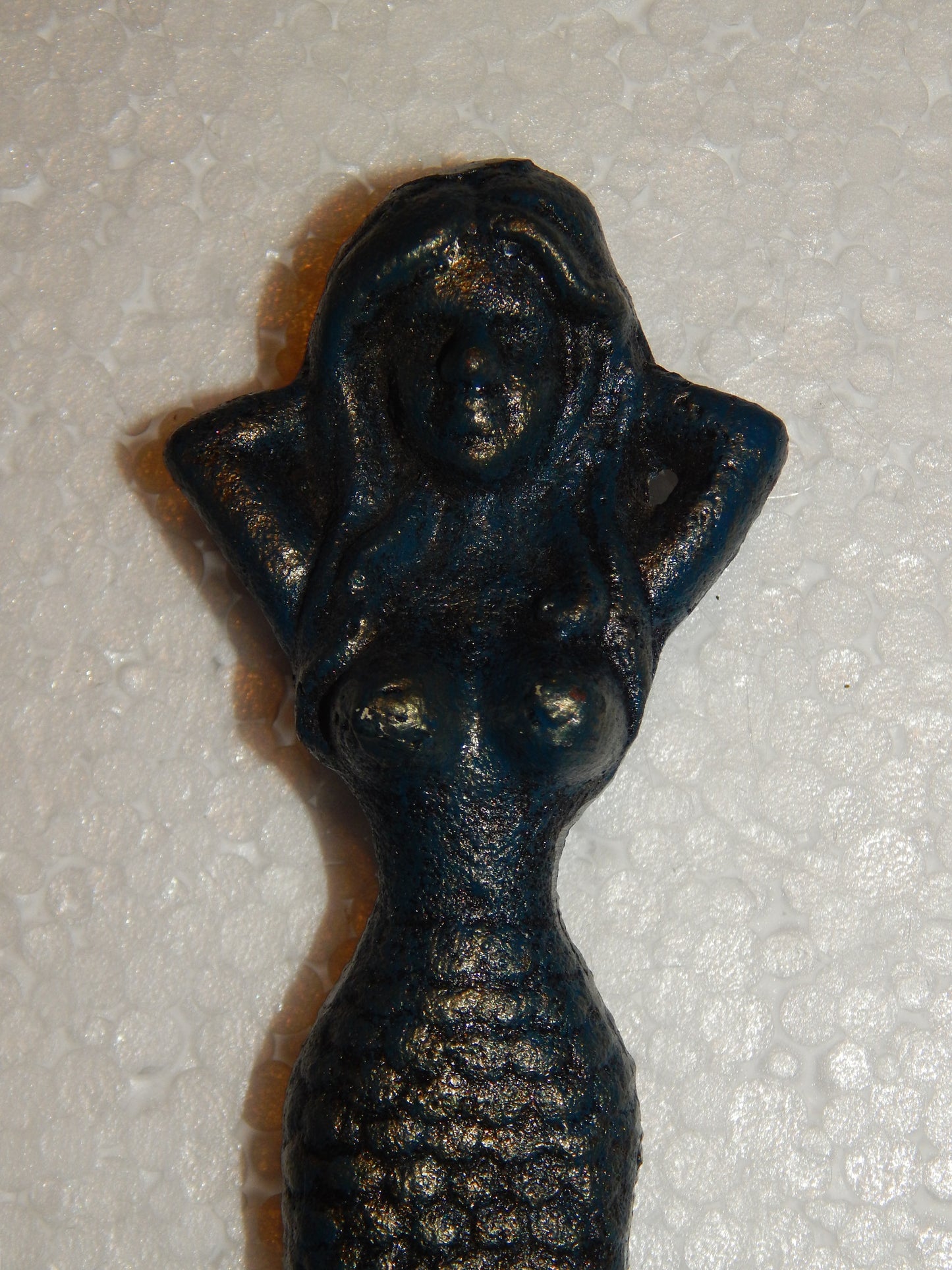 Bottle Opener -Cast  Iron Verdi Green Mermaid