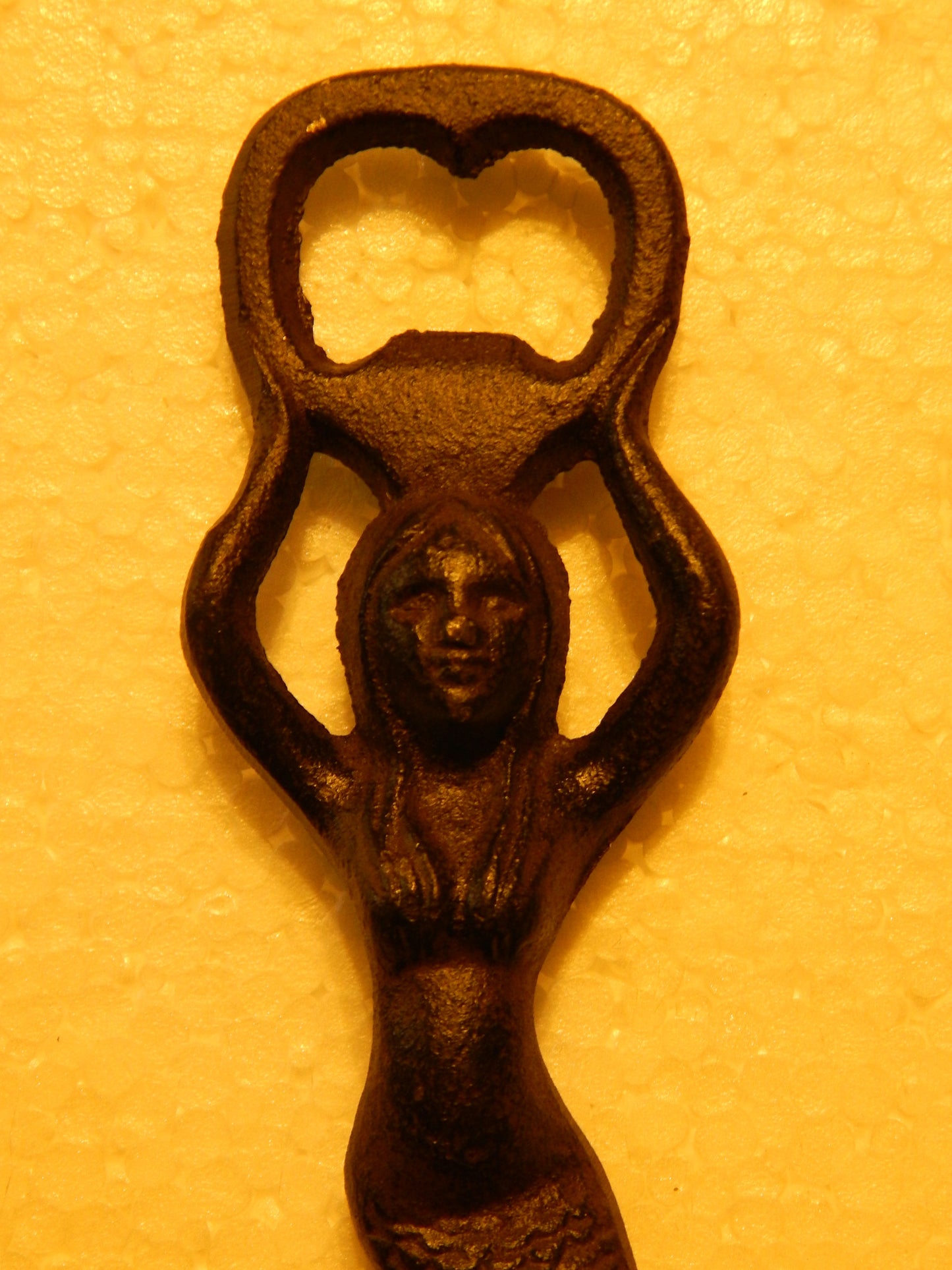 Bottle Opener - Cast Iron Mermaid Held