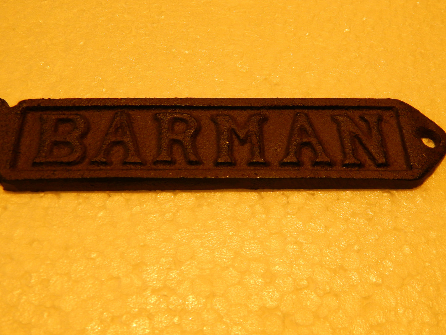 Bottle Opener -Cast Iron Beer BARMAN