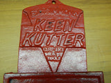 Cast Iron Match Box Holder - "Keen Kutter Cutlery & Tools" E.C Simmons
