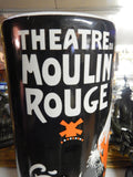 Umbrella Stand Porcelain - French Theatre Moulin Rouge Advertising
