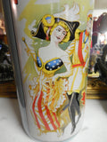Umbrella Stand Porcelain - French Prince of Pilsen Theatre Advertising