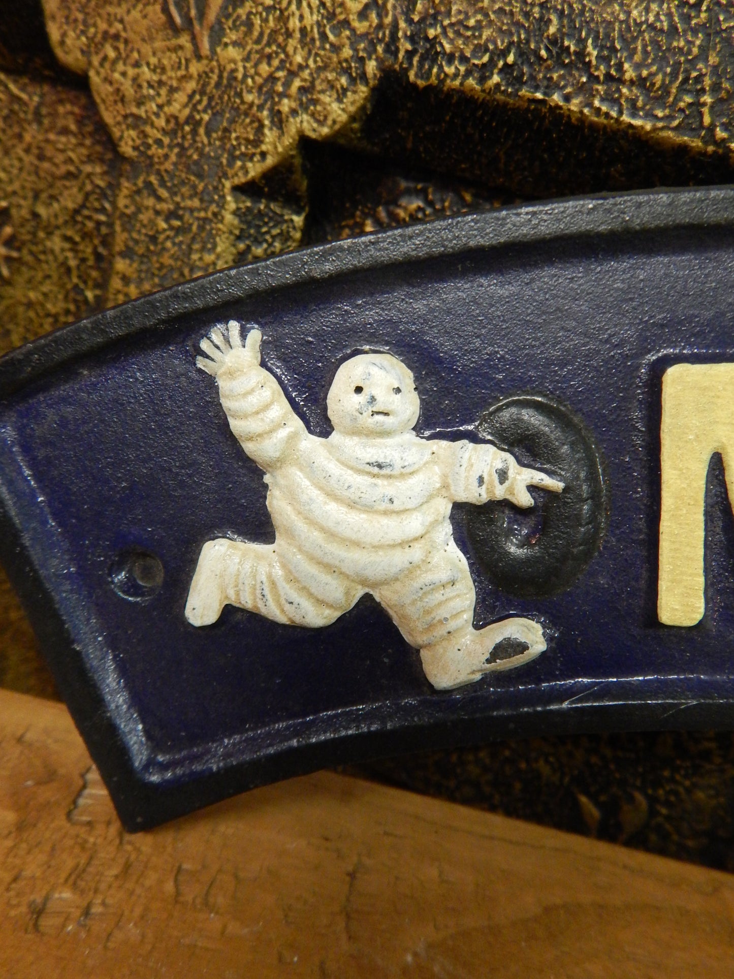 Cast Iron Sign - Curve "MICHELIN TIRE"