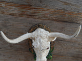 Cast Iron Towel Ring - Long Horn Bull