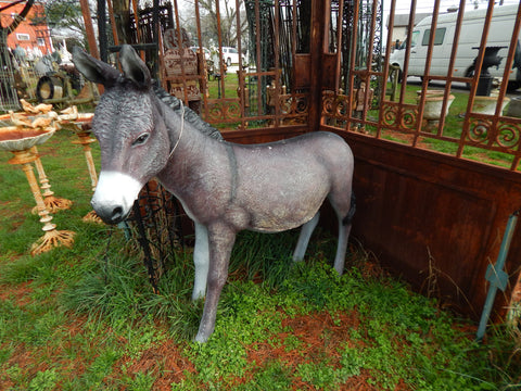 Life Size Donkey Statue