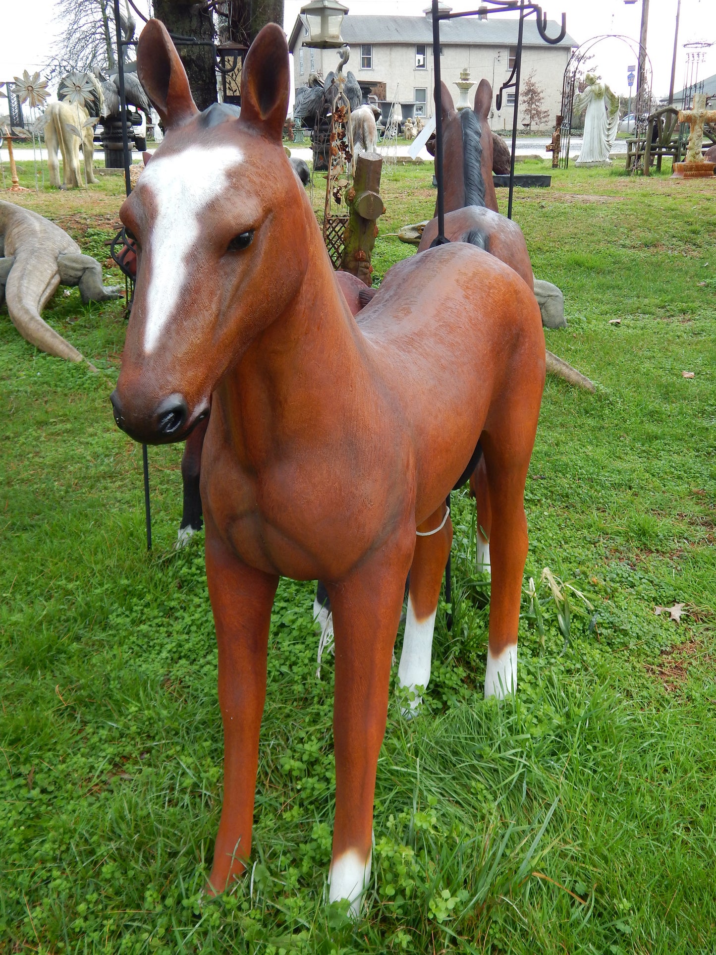 Foal Life Size Statue