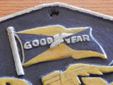 Cast Iron Sign - "GOOD YEAR"