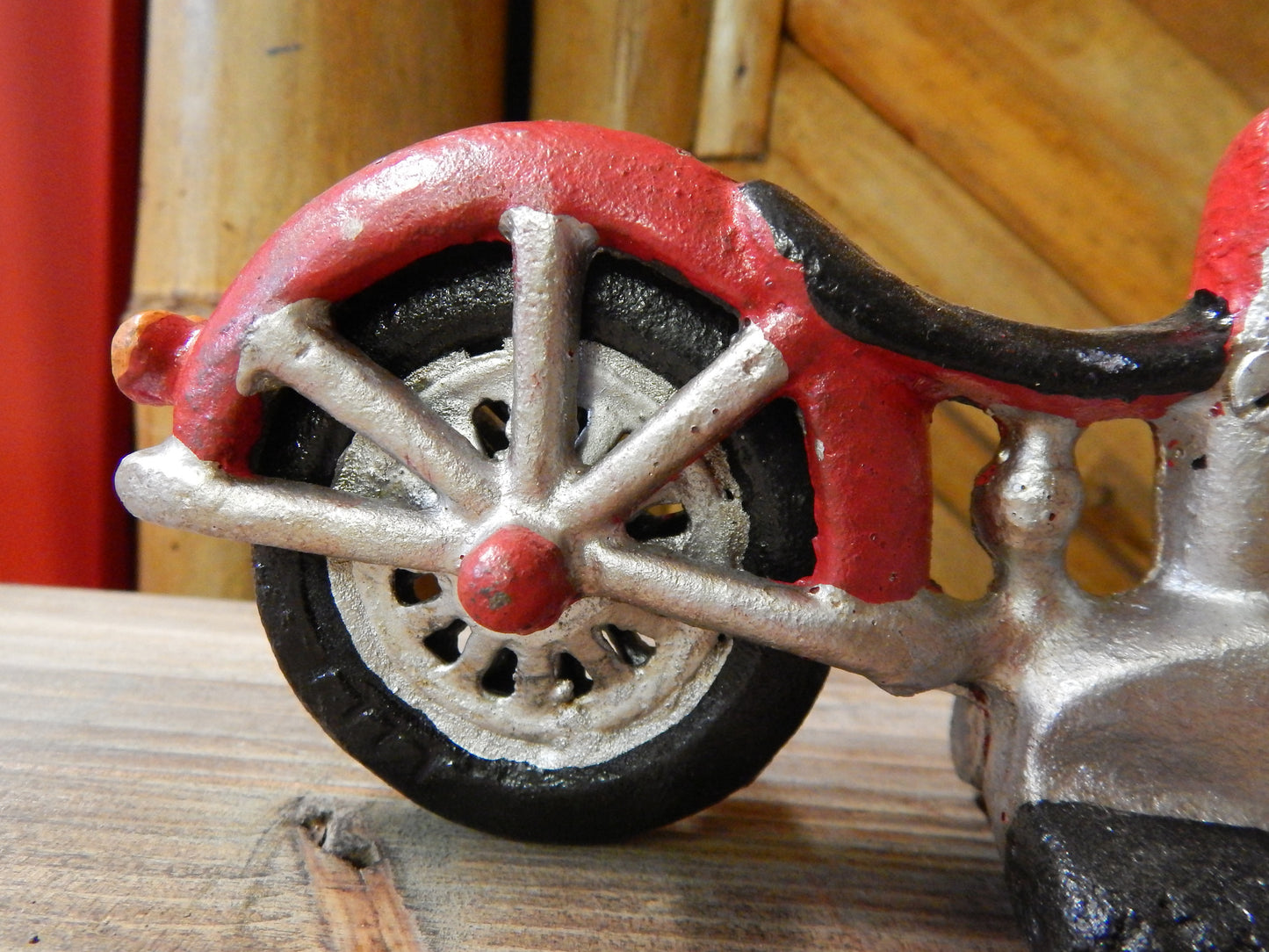 Cast Iron Figurine - Popeye Motorcycle Patrol