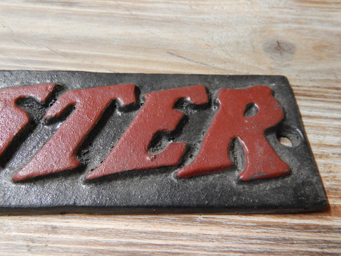 Cast Iron Sign - Winchester