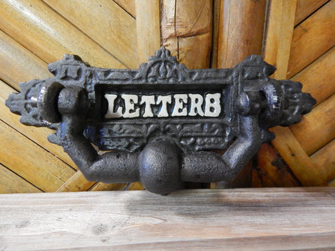 Door knocker -Cast Iron Letter Box