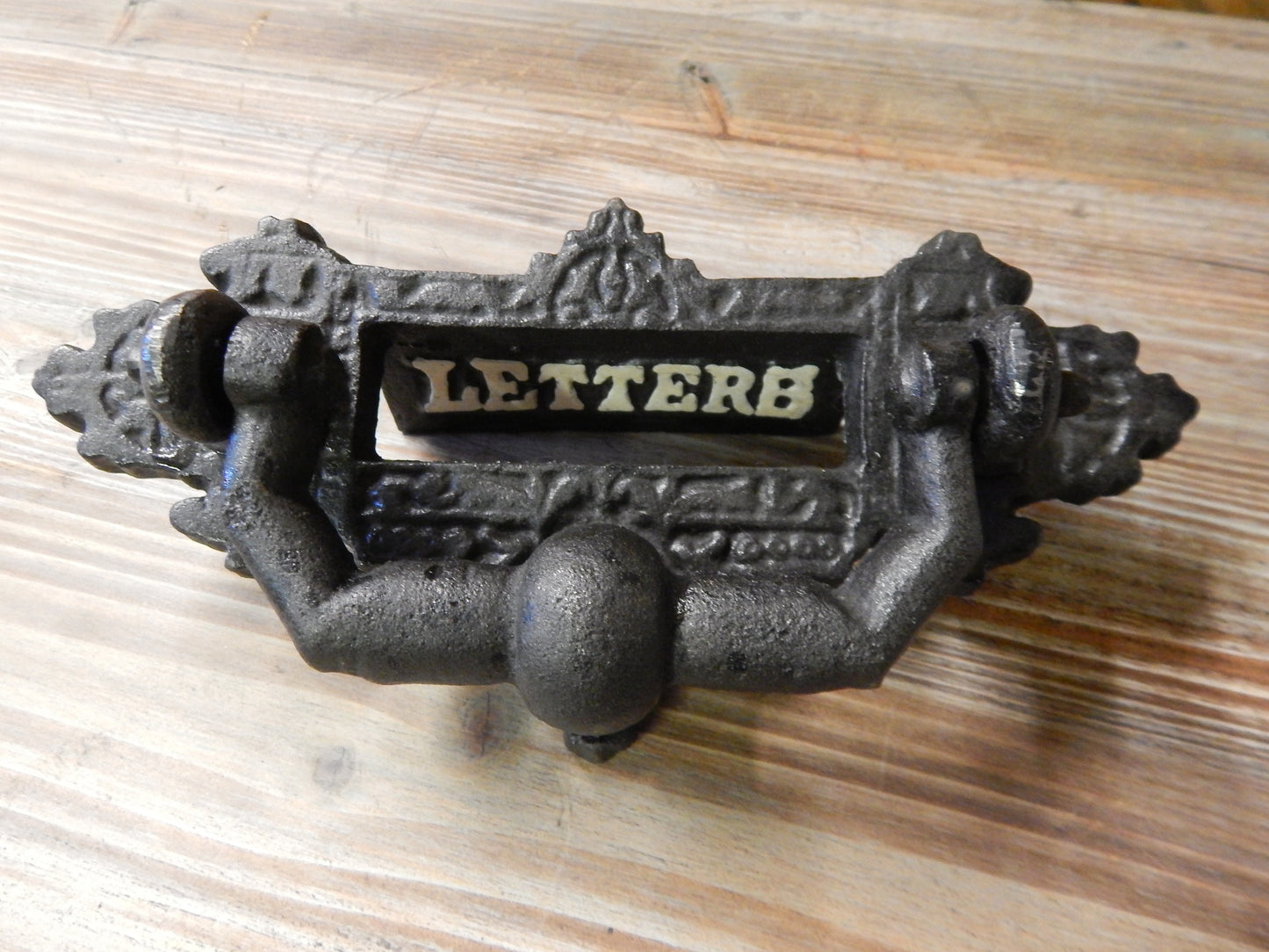 Door knocker -Cast Iron Letter Box