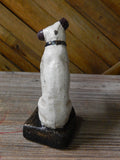 Nipper Dog Cast Iron PaperWeight Statue - Nipper Dog RCA