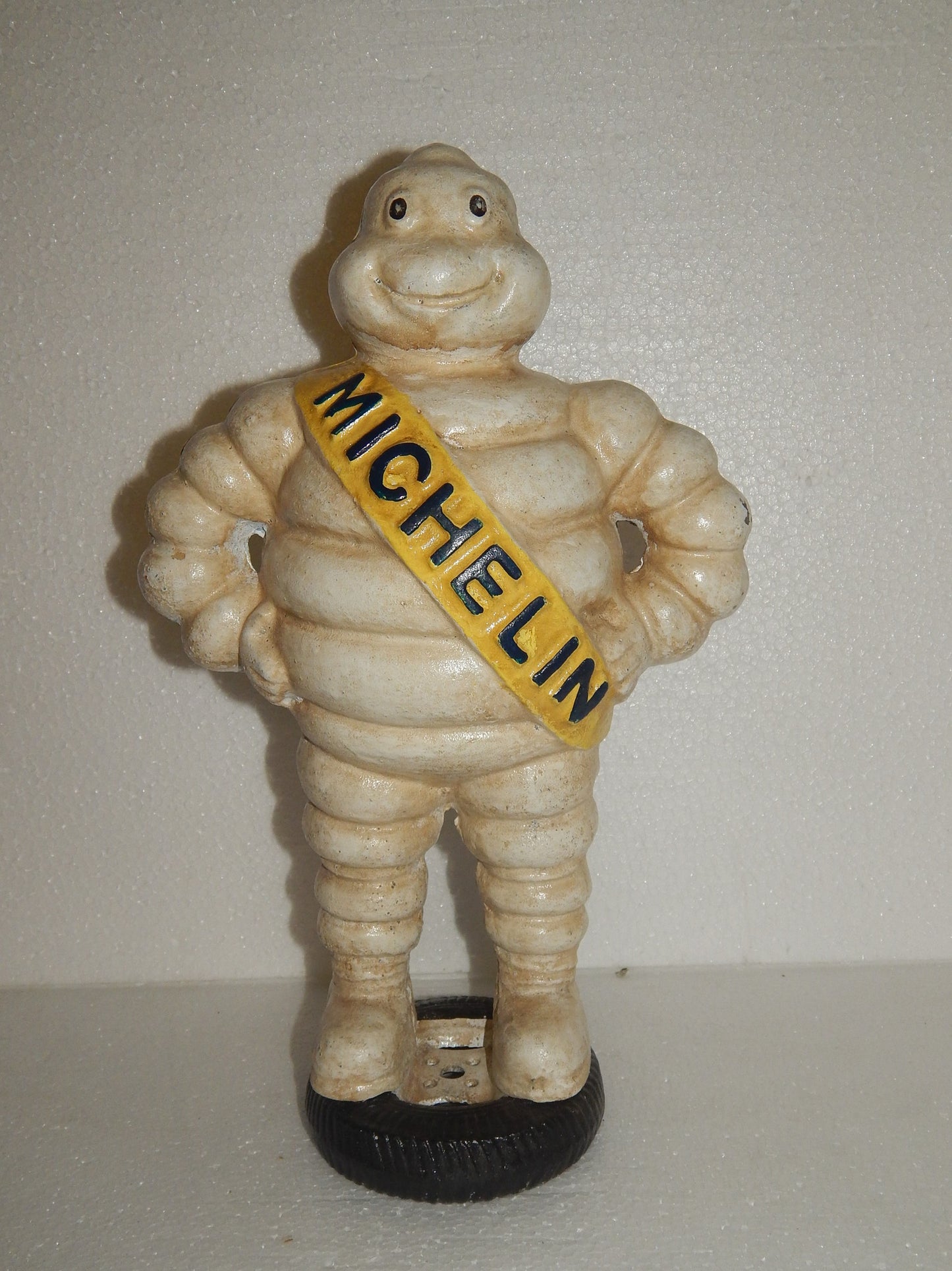 Michelin Man On Tire CAST IRON-Jantiques LLC.