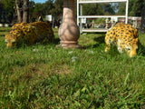 Statue - Life Size Crunching Cheetah