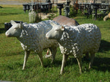 Statue - Life Size White Sheep