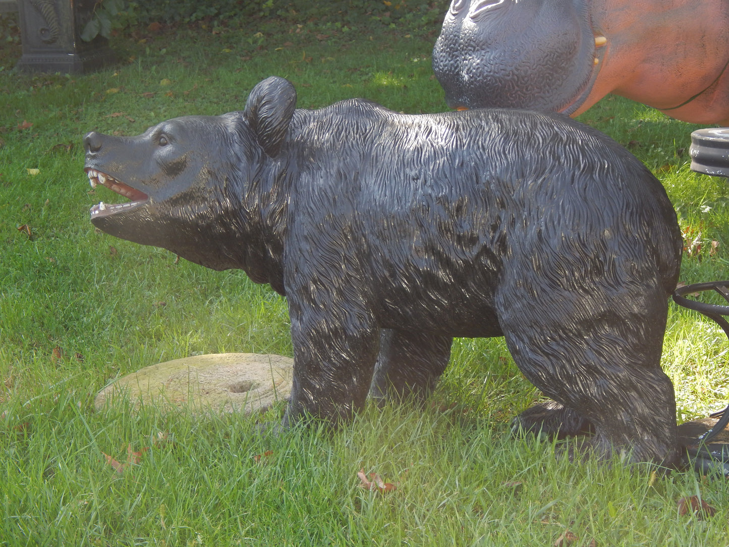 Statue - Life Size Baby Black Bear-Jantiques LLC.