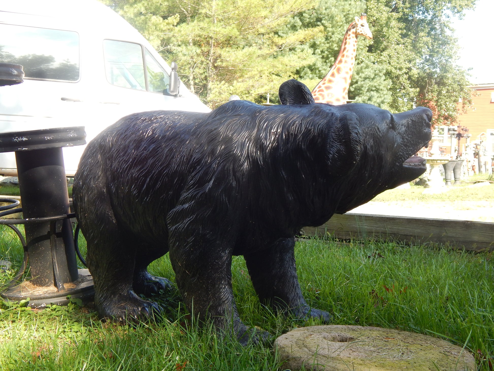 Statue - Life Size Baby Black Bear-Jantiques LLC.