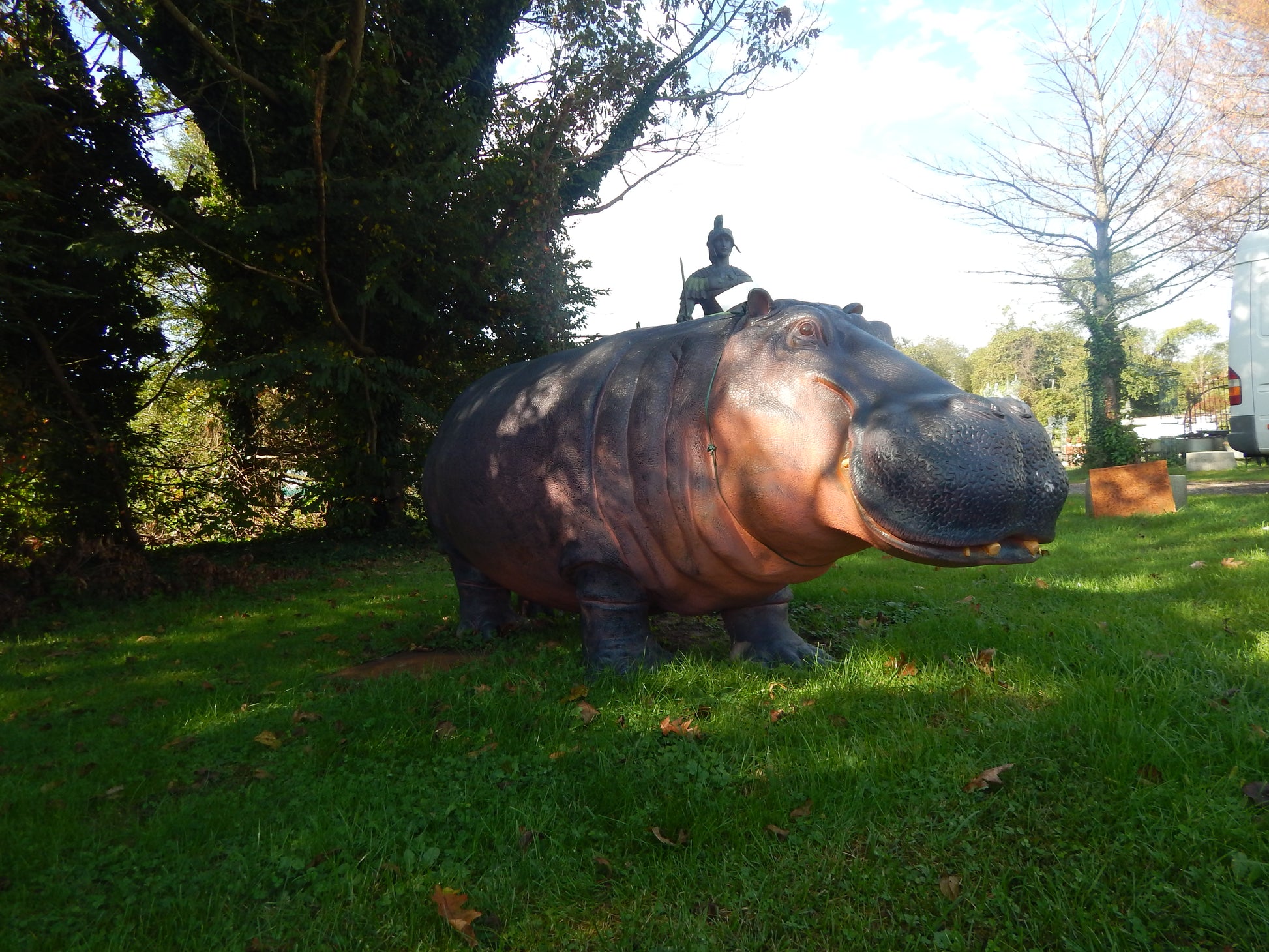 Statue - Life Size Giant Hippo-Jantiques LLC.