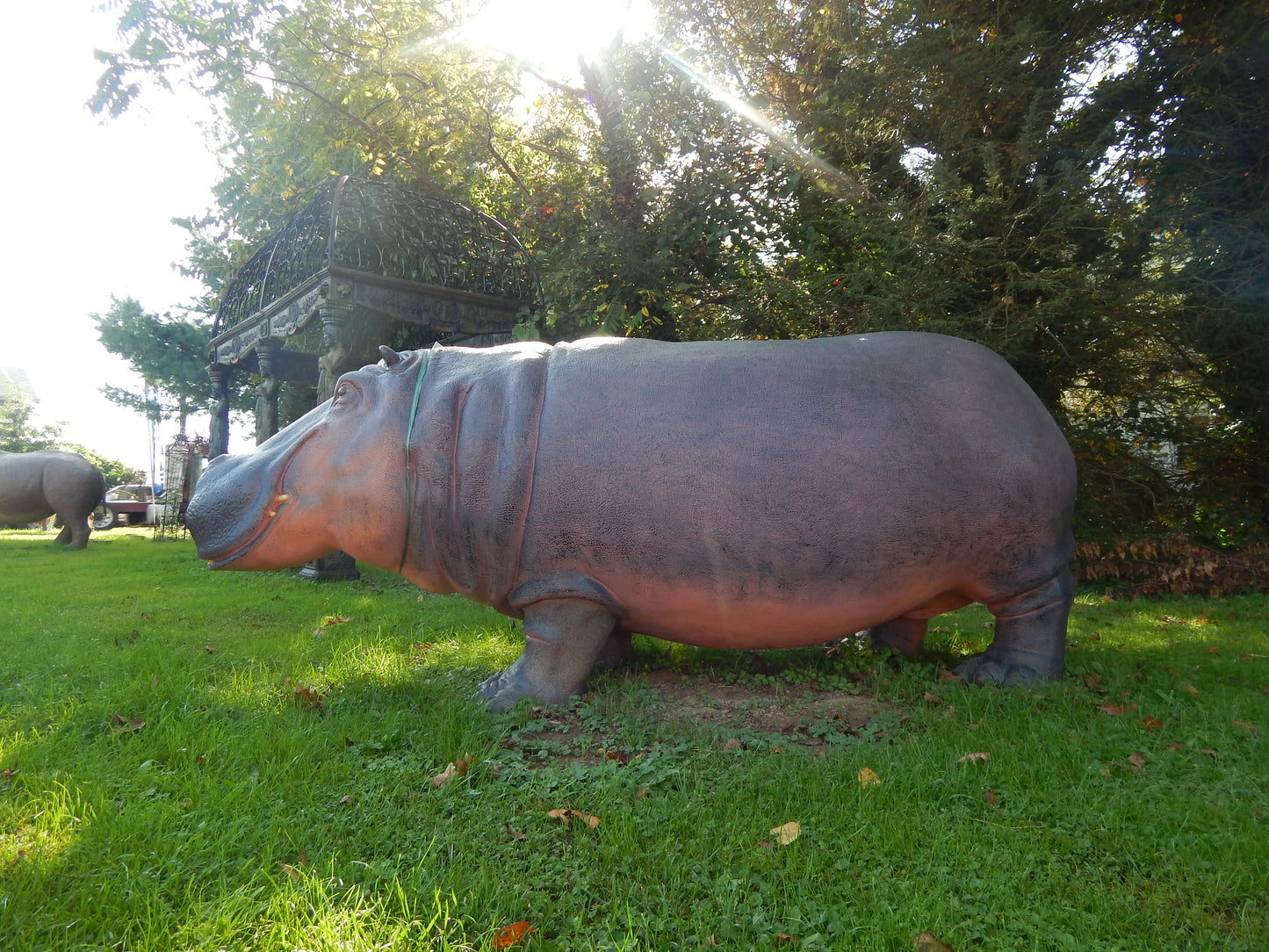 Statue - Life Size Giant Hippo-Jantiques LLC.