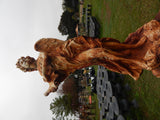 Cast Iron Statue - Life Size Winged Victorian Women