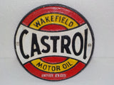 Cast Iron Sign - "CASTROL" Wakefield Motor Oil