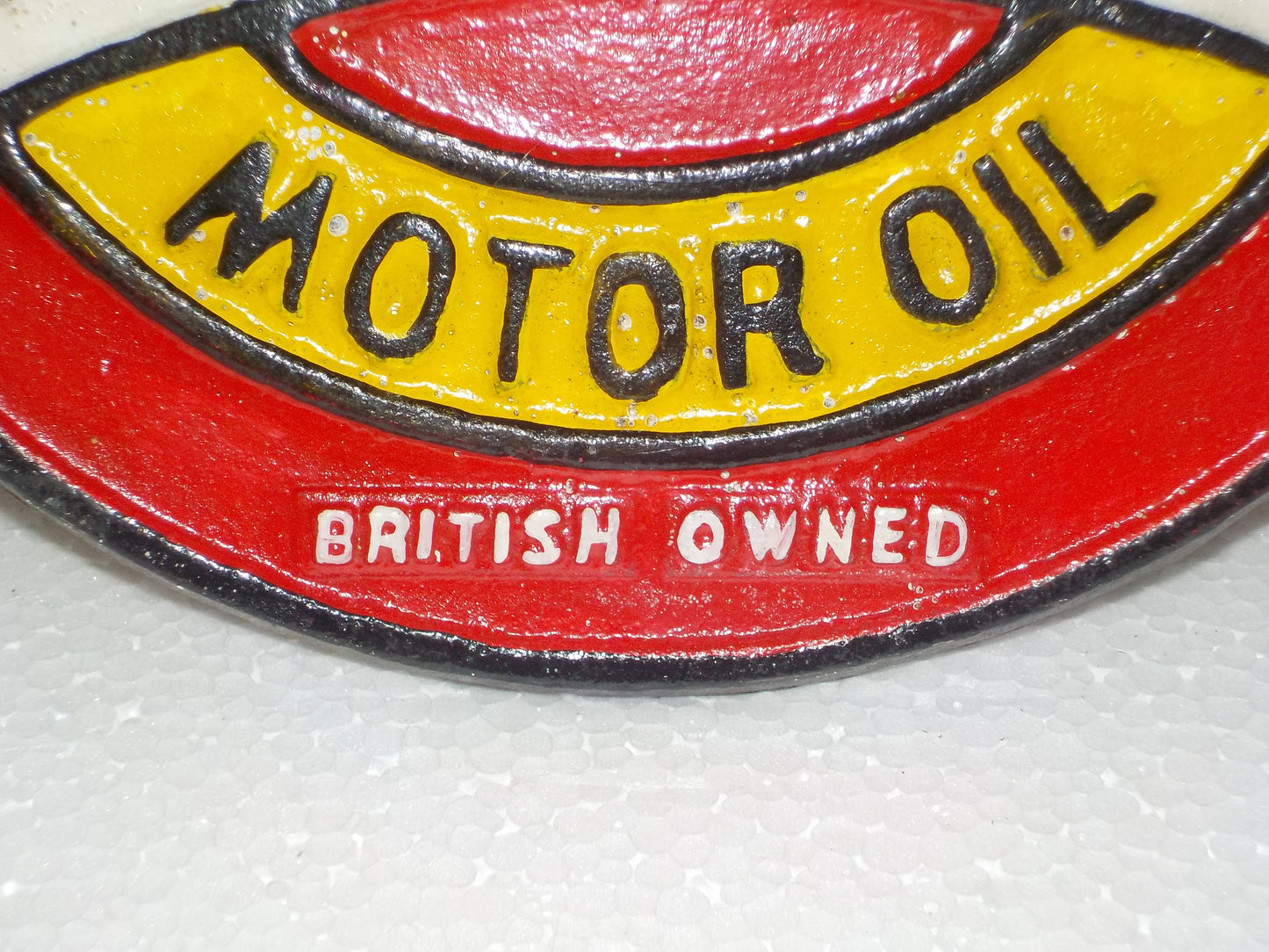 Cast Iron Sign - "CASTROL" Wakefield Motor Oil