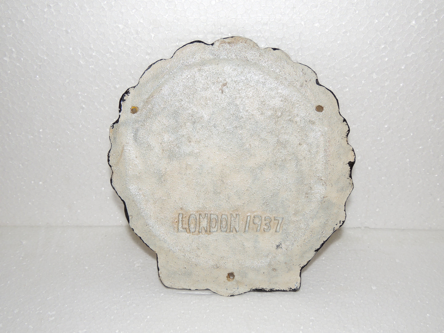 Cast Iron Sign - Sea Shell "SHELL Motor Oil Gasoline"