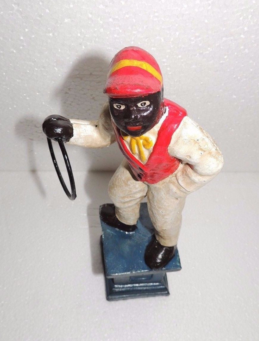 Lawn Jockey Cast Iron