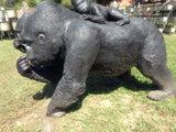 Statue - Life Size Gorilla & Child