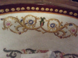 Sevres Porcelain - Green French Style Bowl w/ Gilt Bronze Dragonfly Handle