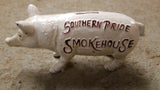 PIG Bank - Cast Iron "Southern Pride SmokeHouse " Advertising